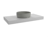 Viseća ploča za umivaonik Naturel Dolce u boji glossy white, dimenzija 100x8x50 cm.