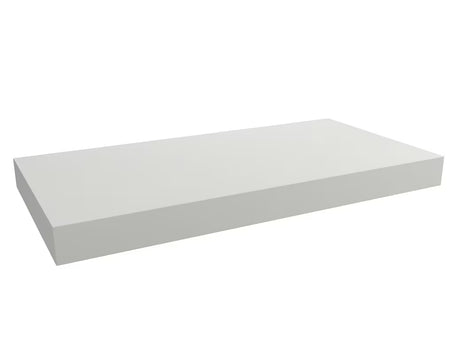 Viseća ploča za umivaonik Naturel Dolce u mat bijeloj boji (white matt), dimenzija 100x50x8 cm.