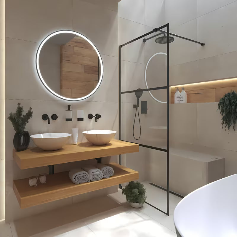 Ploča za umivaonik Naturel Dolce u dekoru medni hrast s mat površinom