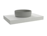 Naturel Dolce viseća ploča za umivaonik 80x50x8 cm u mat bijeloj boji (white matt)