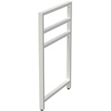 Kvadratna noga ispod ploče Naturel Dolce u bijeloj mat izvedbi