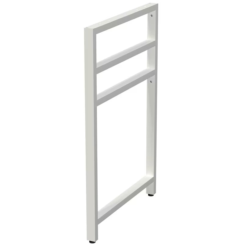 Kvadratna noga ispod ploče Naturel Dolce u bijeloj mat izvedbi