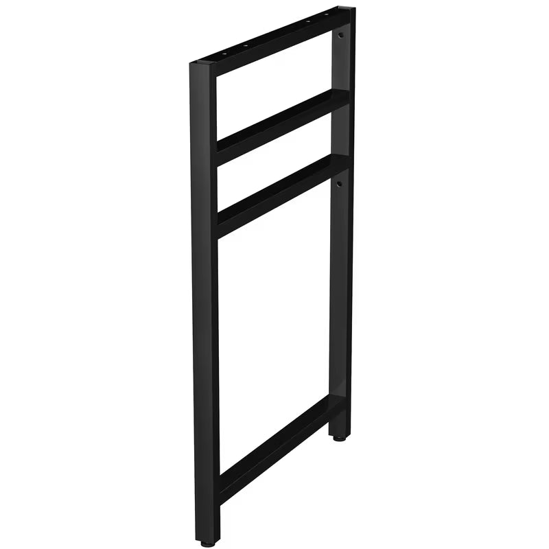 Kvadratna noga ispod ploče Naturel Dolce u crnoj mat izvedbi