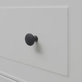 Závěsná koupelnová skříňka Naturel Forli s keramickým umyvadlem v šedo-matné barvě