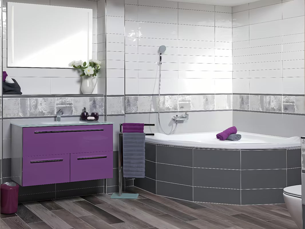 Pravokutno LED ogledalo Naturel Iluxit 120x70 cm sa senzorskim prekidačem i grijanjem protiv zamagljivanja.