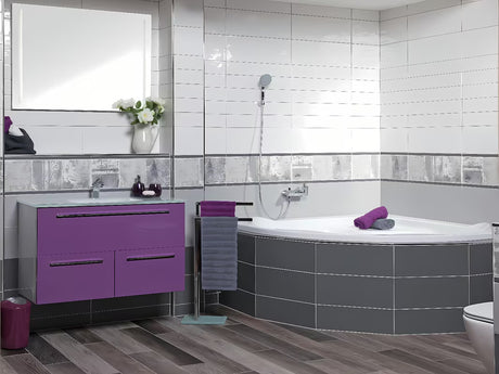 Pravokutno LED ogledalo Naturel Iluxit 120x70 cm sa senzorskim prekidačem i grijanjem protiv zamagljivanja.