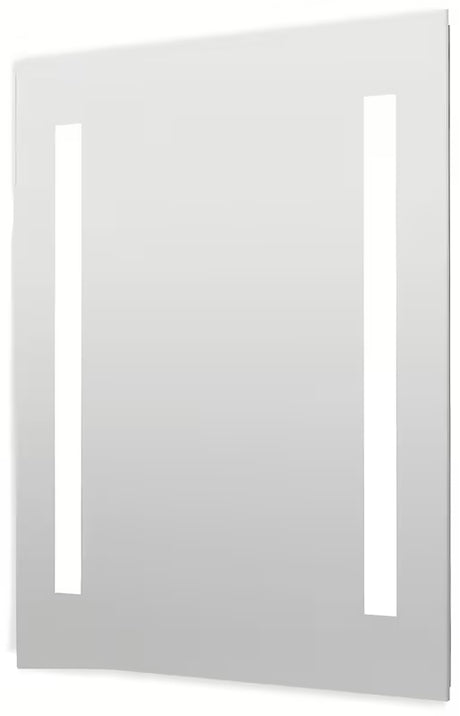 Pravokutno LED ogledalo Naturel Iluxit 60x70 cm sa senzorskim prekidačem i grijanjem protiv zamagljivanja.