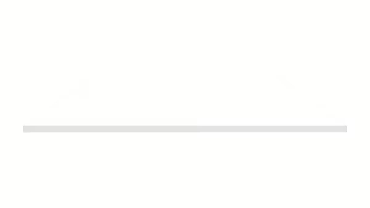 Bijela pokrovna ploča Naturel od materijala SolidSurface s mat površinom pro modernu kupaonicu.