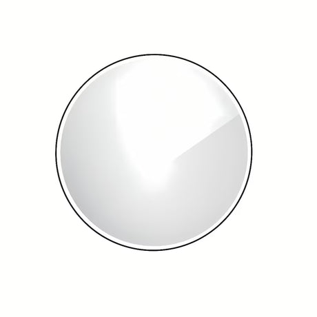 Okruglo crno LED ogledalo Naturel 80 cm s obodnim LED osvjetljenjem za kupaonicu