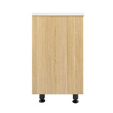 Kupaonski ormarić s umivaonikom Naturel Lucca u dekoru hrasta s mat površinom