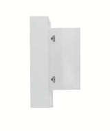 Bijeli ormarić s ogledalom Naturel Lucca 60x75 cm sa zrcalnim vratima i unutarnjim policama.