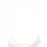 Ovalno LED ogledalo Naturel Project 60x120 cm sa senzorom i folijom protiv zamagljivanja