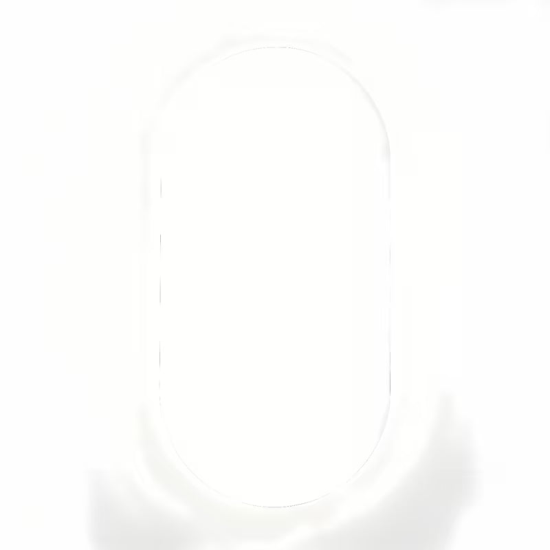 Ovalno LED ogledalo Naturel Project 60x120 cm sa senzorom i folijom protiv zamagljivanja