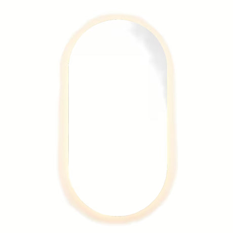 Ovalno LED ogledalo Naturel Project 40x80 cm s folijom protiv zamagljivanja i upravljanjem na senzor