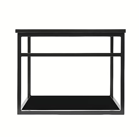 Viseća kupaonski ormarić Naturel Industrial s granitnom pokrovnom pločom i policom u industrijskom dizajnu