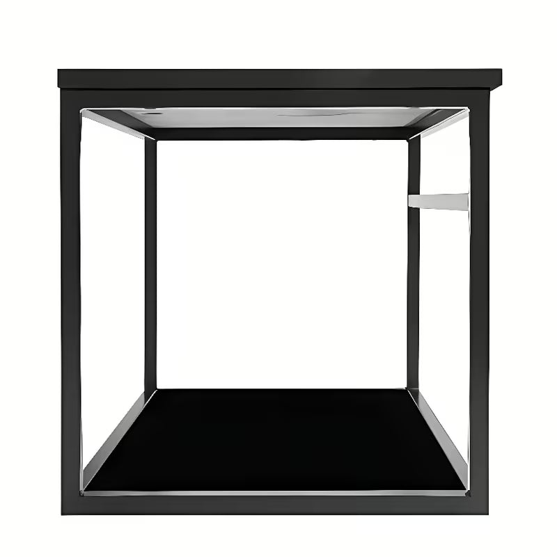 Viseća kupaonski ormarić Naturel Industrial s granitnom pokrovnom pločom i policom u industrijskom dizajnu