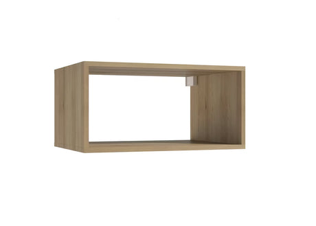 Naturel Stilla viseći kupaonski regal s policama u smeđoj boji, dimenzija 30x60x44 cm