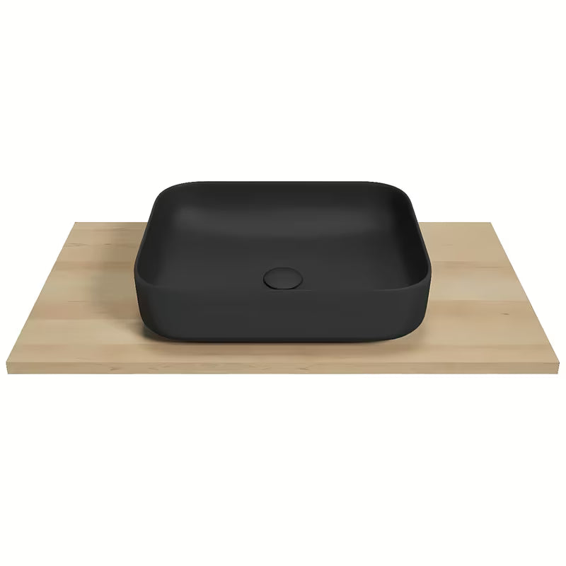 Smeđa pokrovna ploča Naturel Stilla od laminata u dekoru bukva tartuf pro kupaonski namještaj