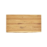 Masivna hrastova ploča za umivaonik Naturel Wood s površinskom obradom uljem s tvrdim voskom