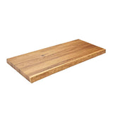 Masivna hrastova ploča za umivaonik Naturel Wood u mat prozirnoj uljenoj izvedbi