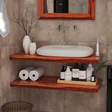 Pokrovna ploča Naturel Wood od masivnog palisandrovog drva s lakiranom površinom