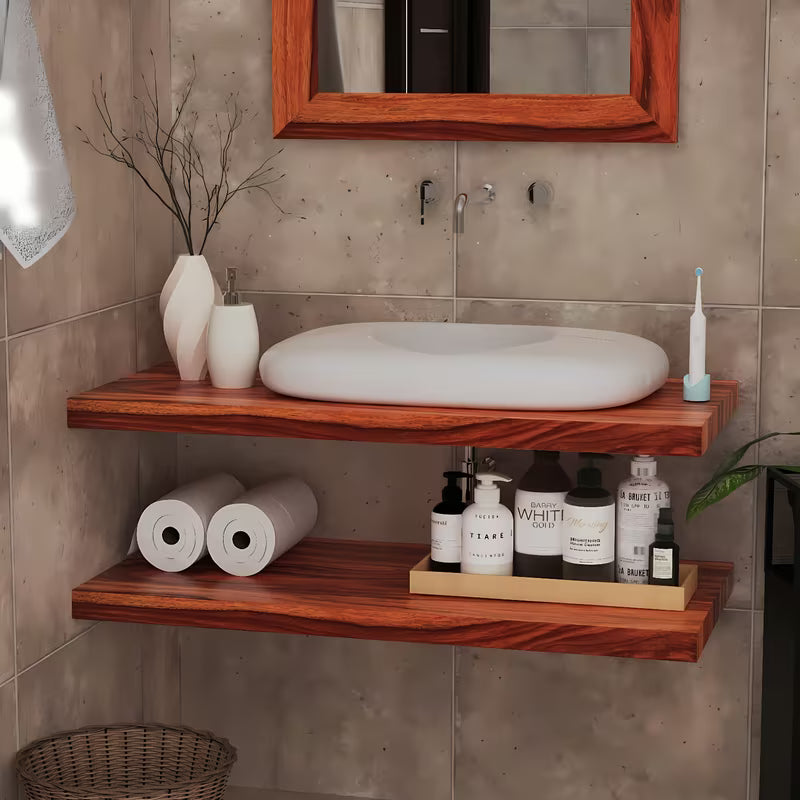 Pokrovna ploča Naturel Wood od masivnog palisandrovog drva s lakiranom površinom