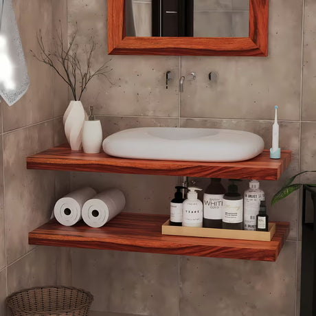 Pokrovna ploča Naturel Wood od masivnog palisandrovog drva s lakiranom površinom