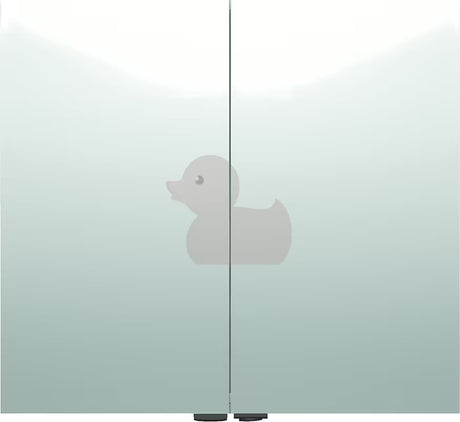 Ormarić s Ogledalom Naturel 80x72 cm u sivo-srebrnoj boji s dvojim zrcalnim vratima