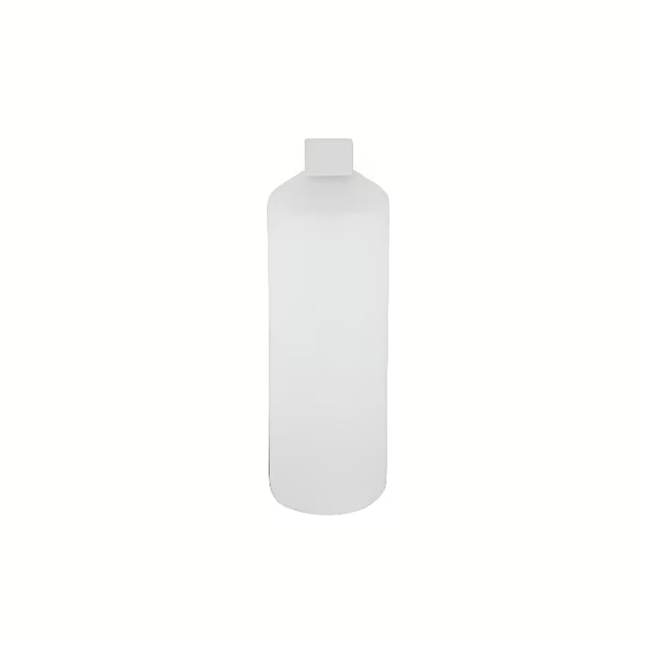 Bijela zamjenska posudica za ugradbeni dozator Nimco, zapremine 350 ml.
