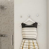 Jednostavni kromirani kukica Nimco Bormo za kupaonicu