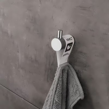 Jednostavni kromirani kukica Nimco Bormo za kupaonicu