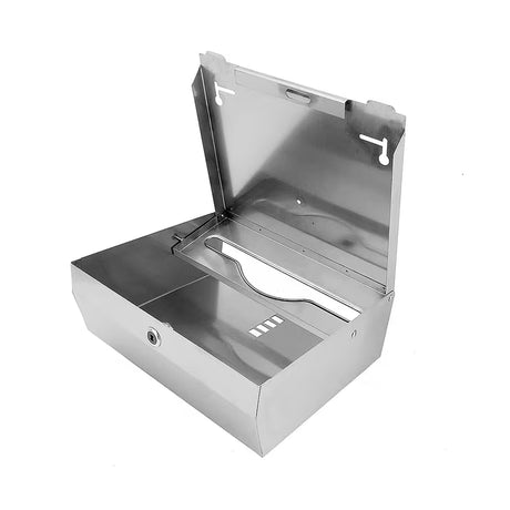 Inox dozator papirnatih ručnika Nimco pro za složene papirnate ručnike od brušenog čelika