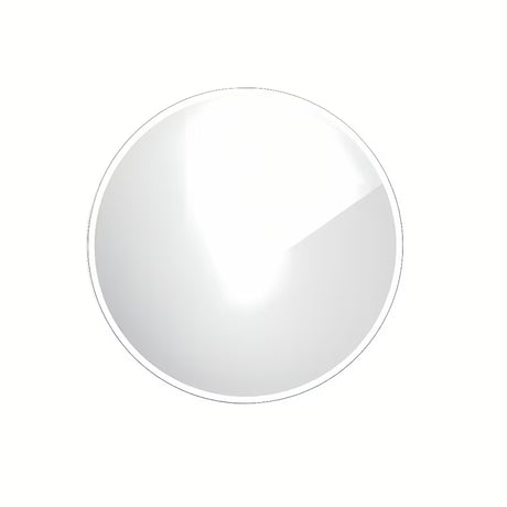 Okruglo LED kupaonsko ogledalo Nimco s pozadinskim osvjetljenjem po obodu, promjer 80 cm.