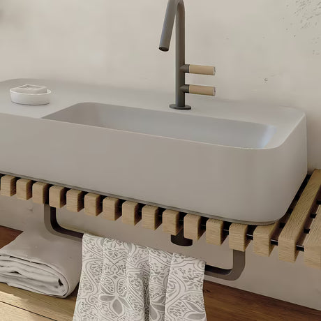 Nimco Nikau držač ručnika u mat crnoj izvedbi pro zidna montaža