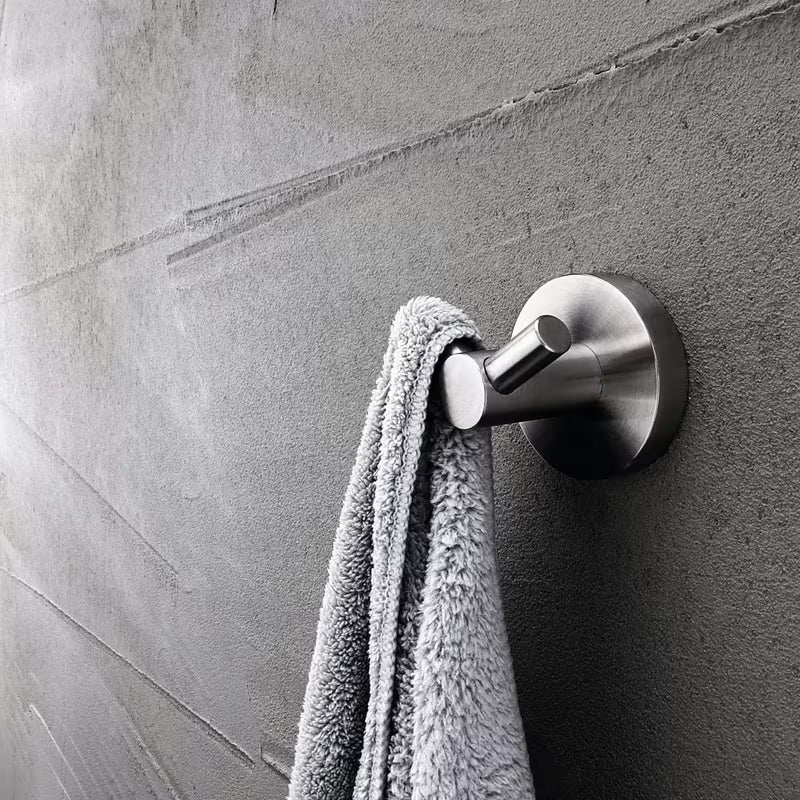 Nimco Unix dvostruka kuka za kupaonicu od brušenog nehrđajućeg čelika