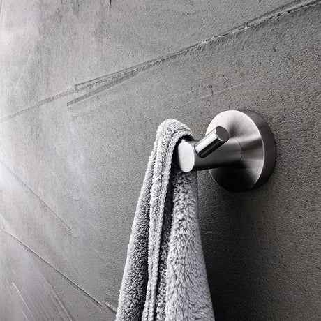 Nimco Unix dvostruka kuka za kupaonicu od brušenog nehrđajućeg čelika