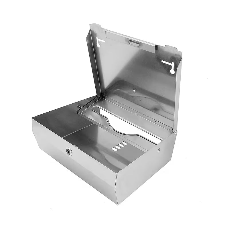 Inox dozator papirnatih ručnika Nimco pro za složene papirnate ručnike od brušenog čelika