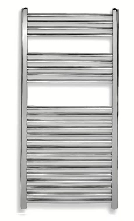 Kombinirani kupaonski radijator Novaservis 45x120 cm u krom izvedbi s ravnim linijama