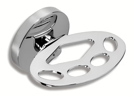 Kromirani držač četkica Novaservis Metalia 1 pro, zidna montaža bušenjem