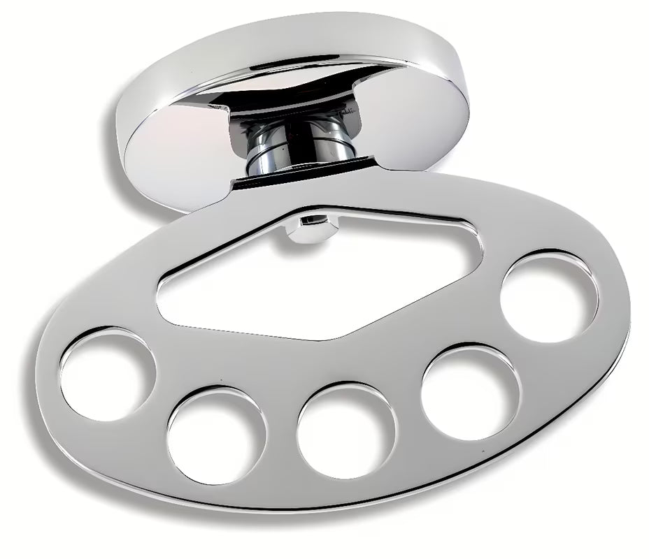 Novaservis Metalia 1 držač četkica u krom izvedbi pro montaža bušenjem