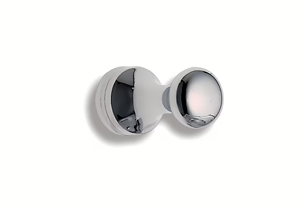 Kromirani kupaonski kukica Novaservis Metalia 1 pro za montažu bušenjem