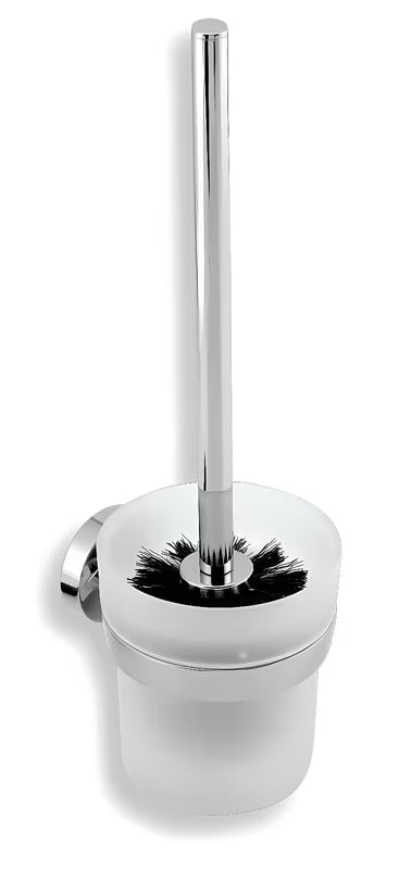 ČETKA za Wc Novaservis Metalia 11 u crnoj i krom izvedbi pro montaža bušenjem.