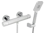 Novaservis Metalia 54 termostatska miješalica za tuš u kromu s tuš setom