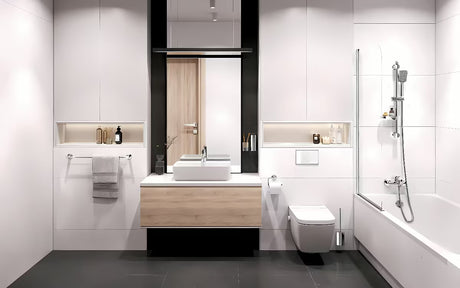 Novaservis Metalia 54 jednoručna baterija miješalica za umivaonik u kromu bez odvoda