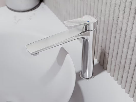 Novaservis Metalia 54 jednoručna baterija miješalica za umivaonik u kromu bez odvoda