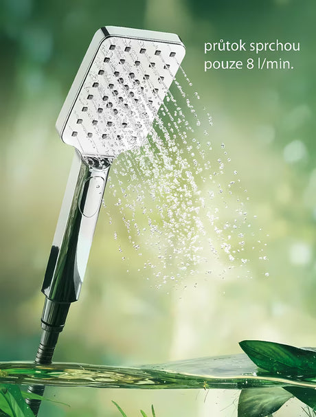 Novaservis Metalia 54 set za kadu u krom izvedbi s ručnim tušem s 3 funkcije i metalnim Anti-twist crijevom 150 cm