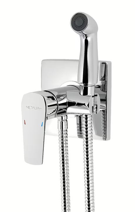 Novaservis Metalia 58 jednoručna baterija podžbukna miješalica za bide u krom izvedbi