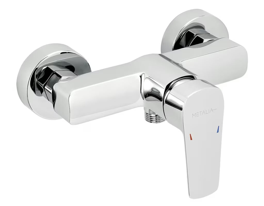 Novaservis Metalia 58 jednoručna baterija zidna miješalica za tuš u krom izvedbi