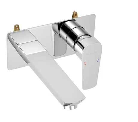 Novaservis Metalia 58 jednoručna baterija podžbukna miješalica za umivaonik u krom izvedbi