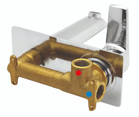 Novaservis Metalia 58 jednoručna baterija podžbukna miješalica za umivaonik u krom izvedbi